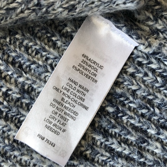 Anthropologie Kaisely Marled Wool Blend Dolman Sleeve Cardigan - Picture 6 of 8